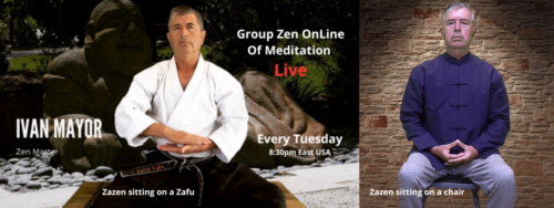 GROUP ZEN COURSE ONLINE LIVE EVERY TUESDAY 6 Months